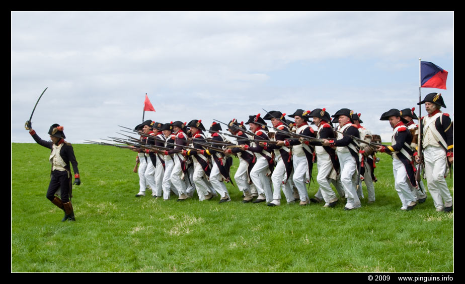 Keywords: Waterloo Napoleon veldslag battle living history 2009