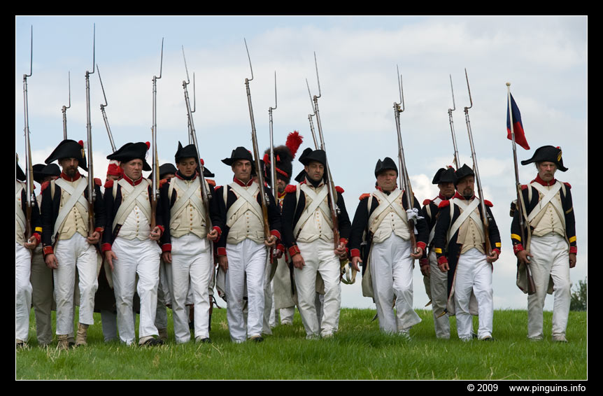 Nyckelord: Waterloo Napoleon veldslag battle living history 2009